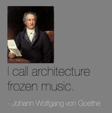 Goethe architecture is frozen music